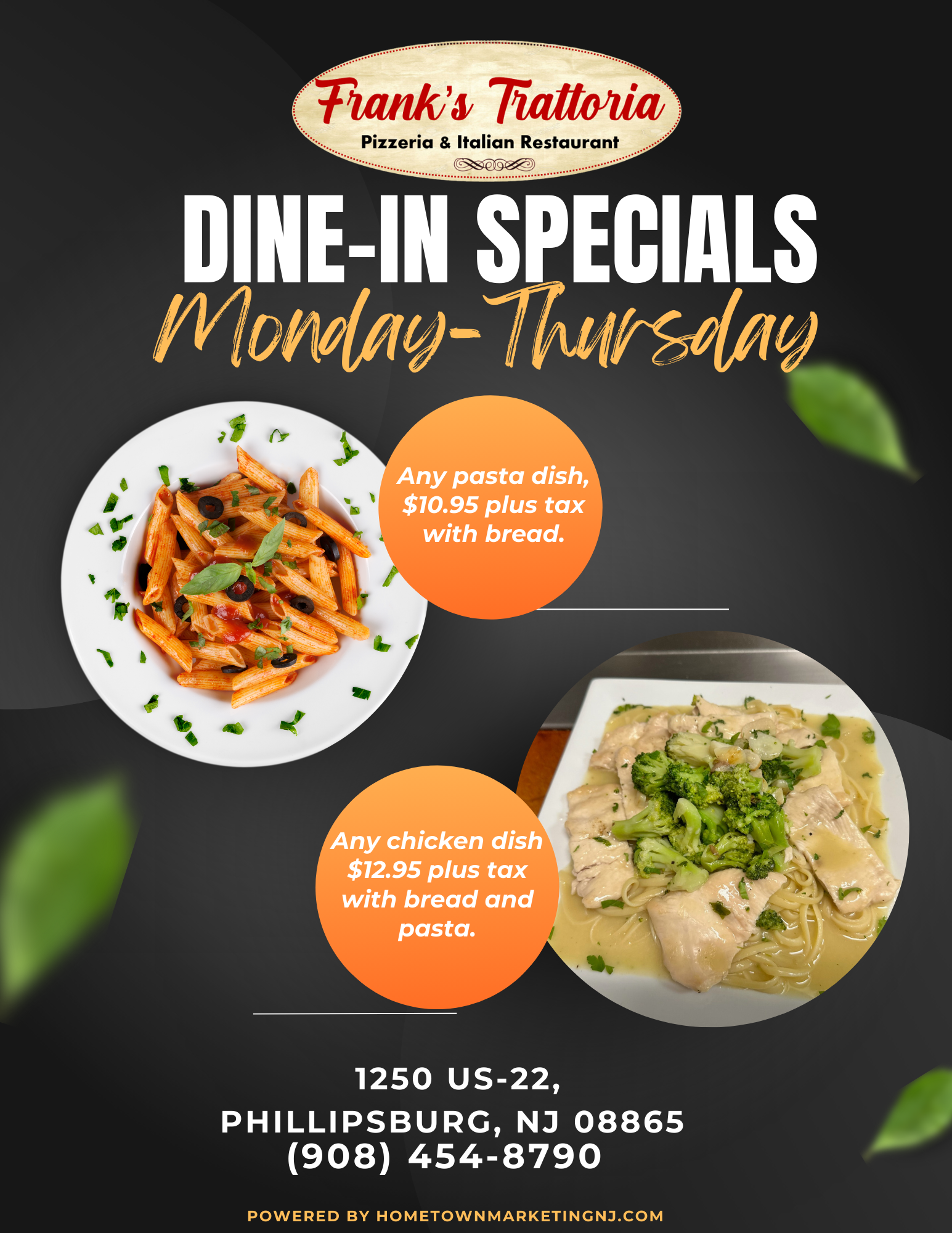 phillipsburg dine in specials